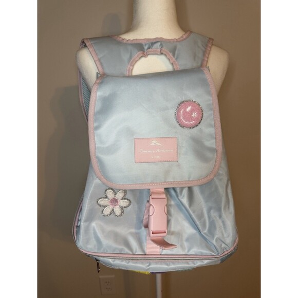 Tommy Bahama Kids Blue Backpack with Insulated Cooler Lunch Compartment - Picture 1 of 11